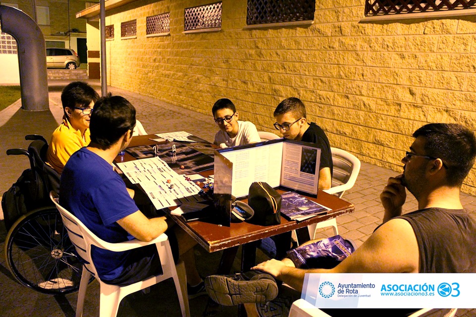 Celebrada la Jornada de Rol Nocturno enmarcada en el Verano Joven 2019 Rota